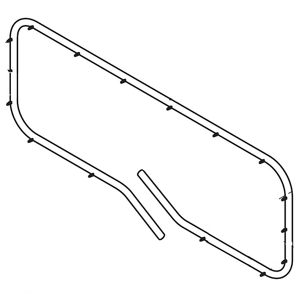 Electrolux Range Oven Door Seal, Upper - 318053152