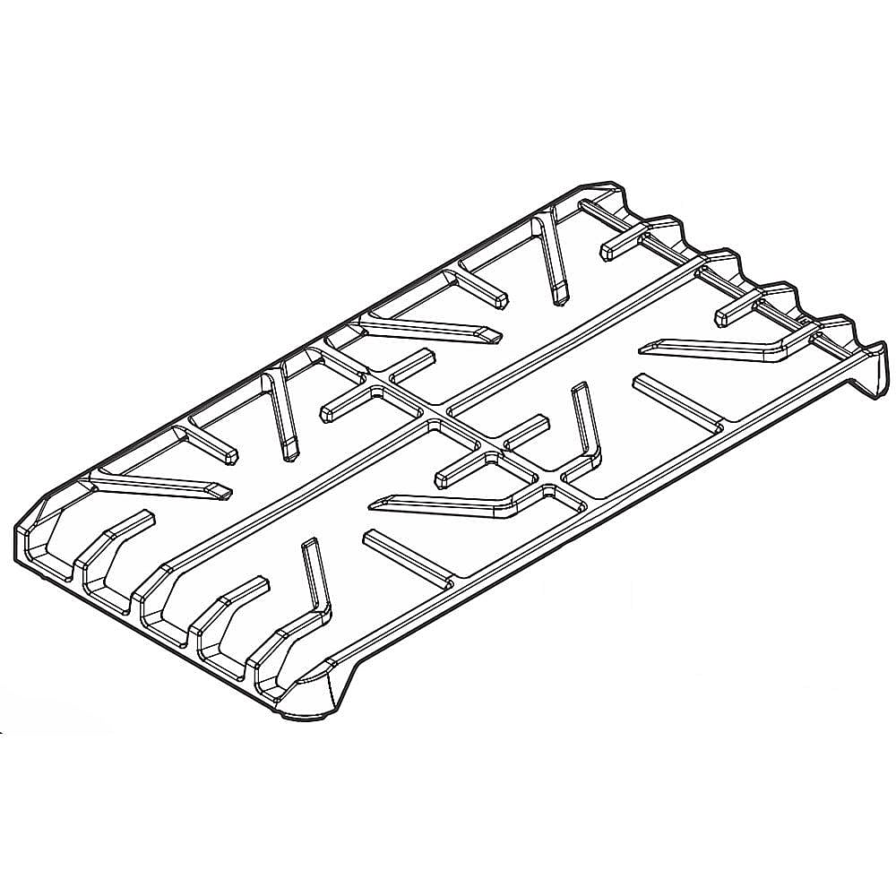 Electrolux Range Surface Burner Grate, Right (Black) - 808754702