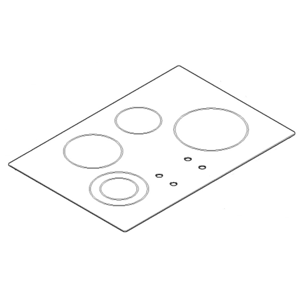 Bosch 00 Cooktop Main Top - 682593