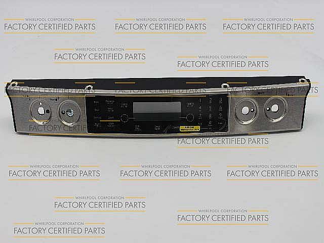 Whirlpool Part# WPW10206068 Stainless Control Panel Touchpad (OEM)