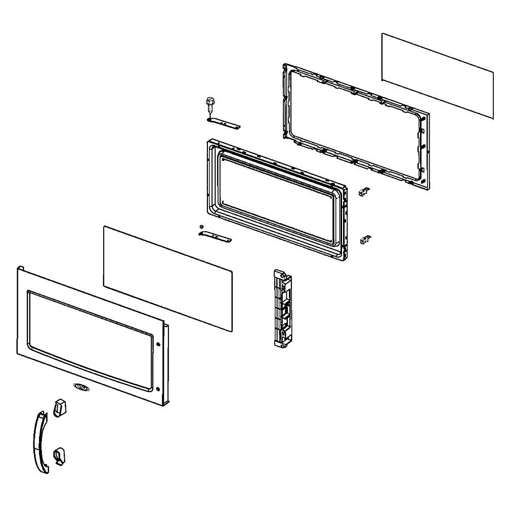 Whirlpool Part# W10276424 Door (OEM)