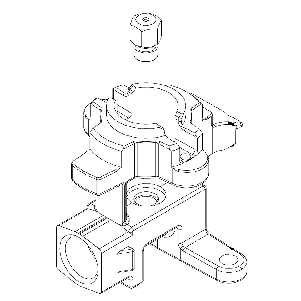 Whirlpool Part# W10282659 Orifice Holder (OEM)