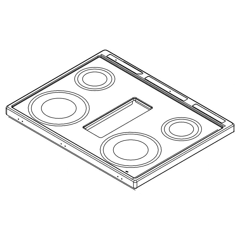 Whirlpool Main Top Assembly W10813359
