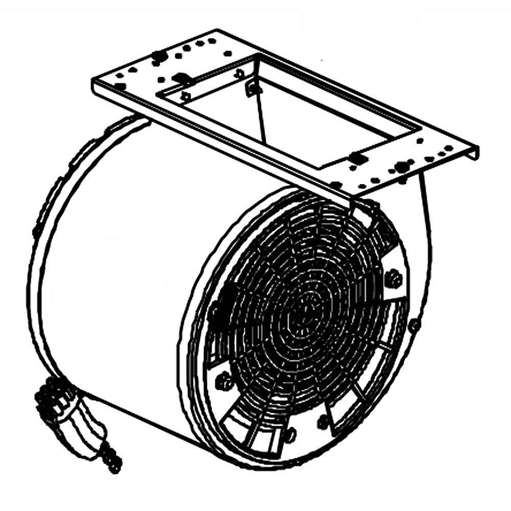 Jenn-Air Range Hood Hood Fan Assembly JXW8536DS1