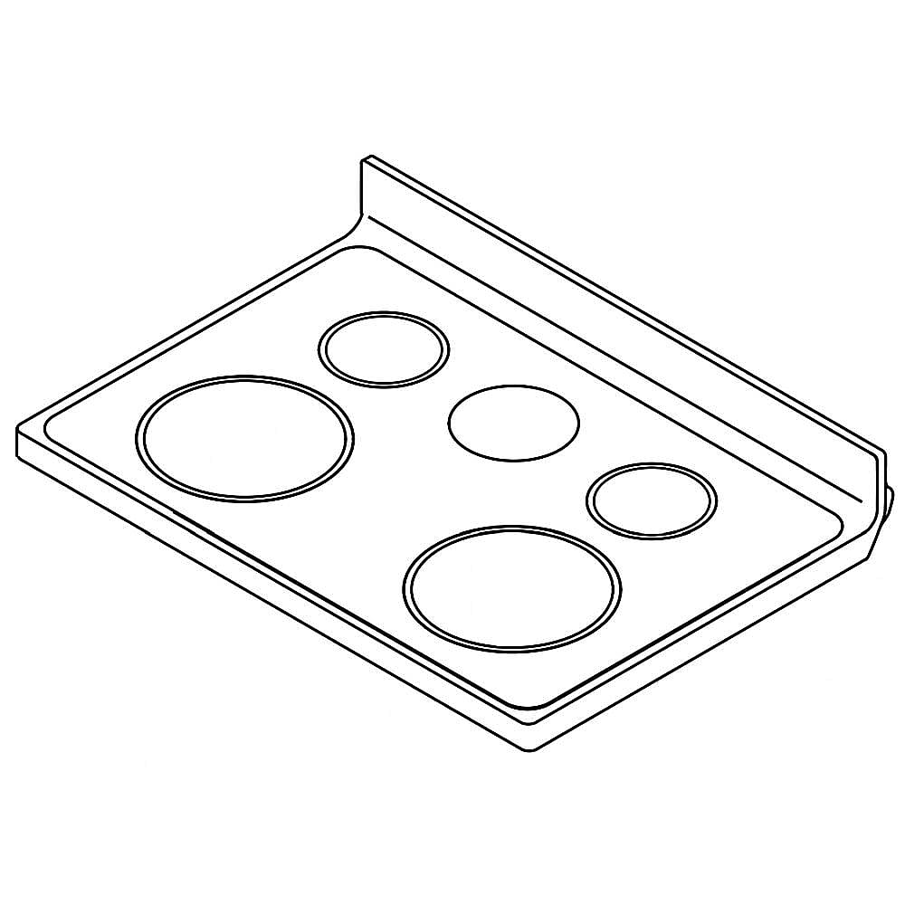 Whirlpool Glass Cooktop (Black) W11156895