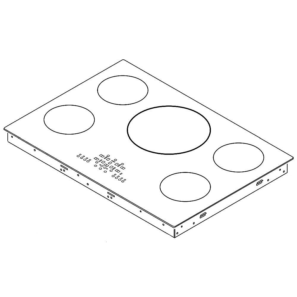 Whirlpool Cooktop (5,Burner) WPW10396765