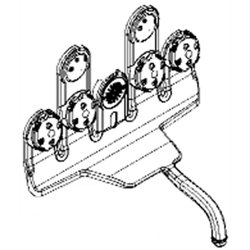 Whirlpool Part# W10457053 Manifold (OEM)