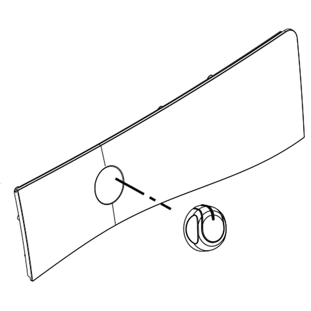 Whirlpool Part# W10635637 Control Panel - Genuine OEM