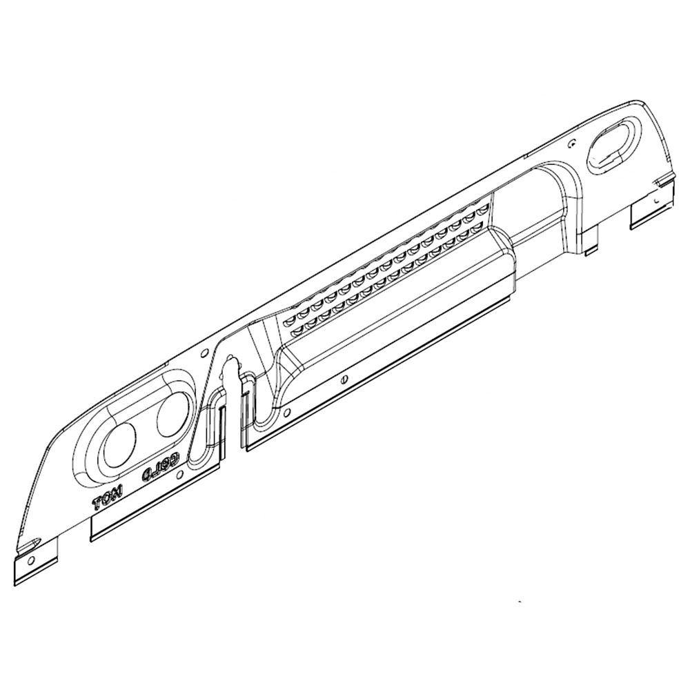 Whirlpool Part# W11129559 Rear Panel - Genuine OEM