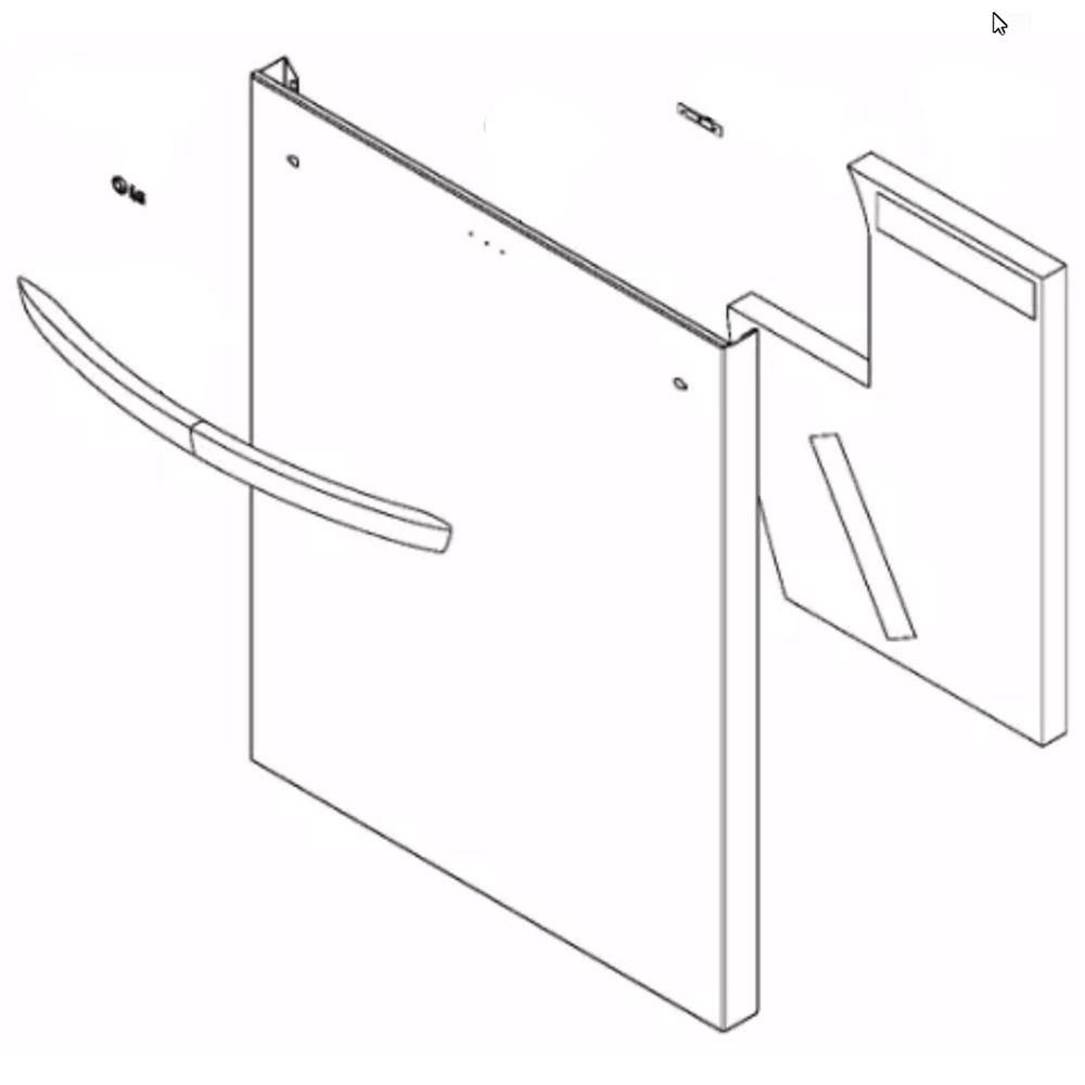 LG Front Cover Panel ACQ88048212