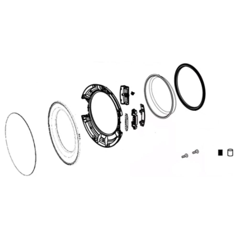 LG Part# ADC76086409 Door Assembly - Genuine OEM