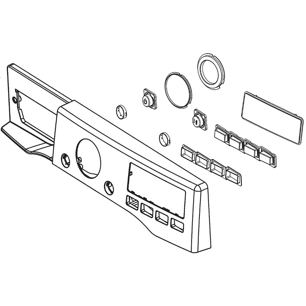 LG Part# AGL73754031 Control Panel Assembly (OEM)