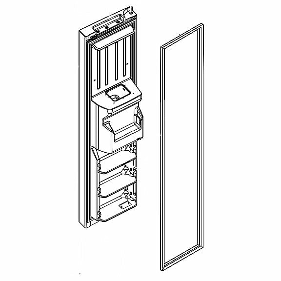 Whirlpool Door Assembly LW11258441