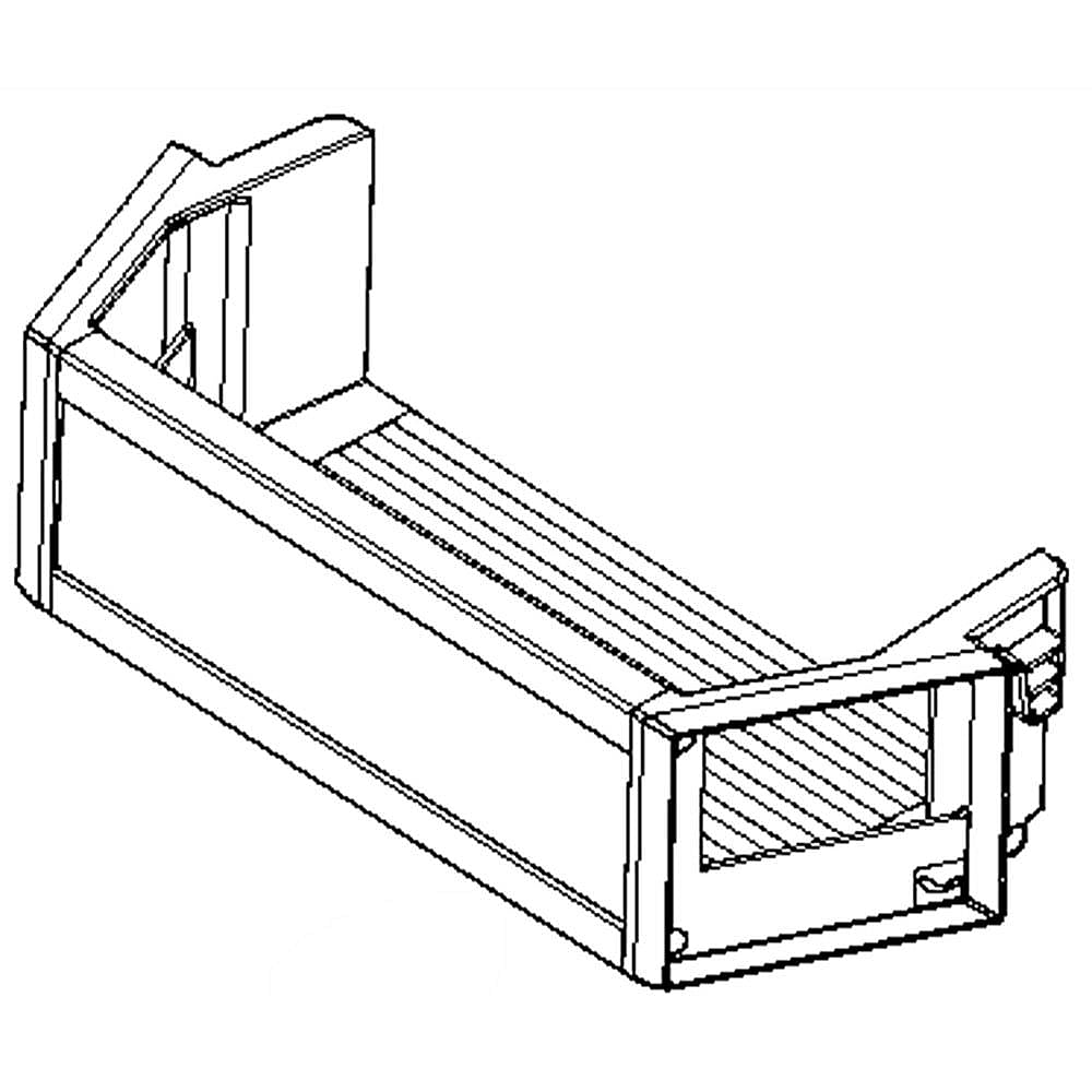 Whirlpool Part# W10327583 Door Bin Assembly - Genuine OEM