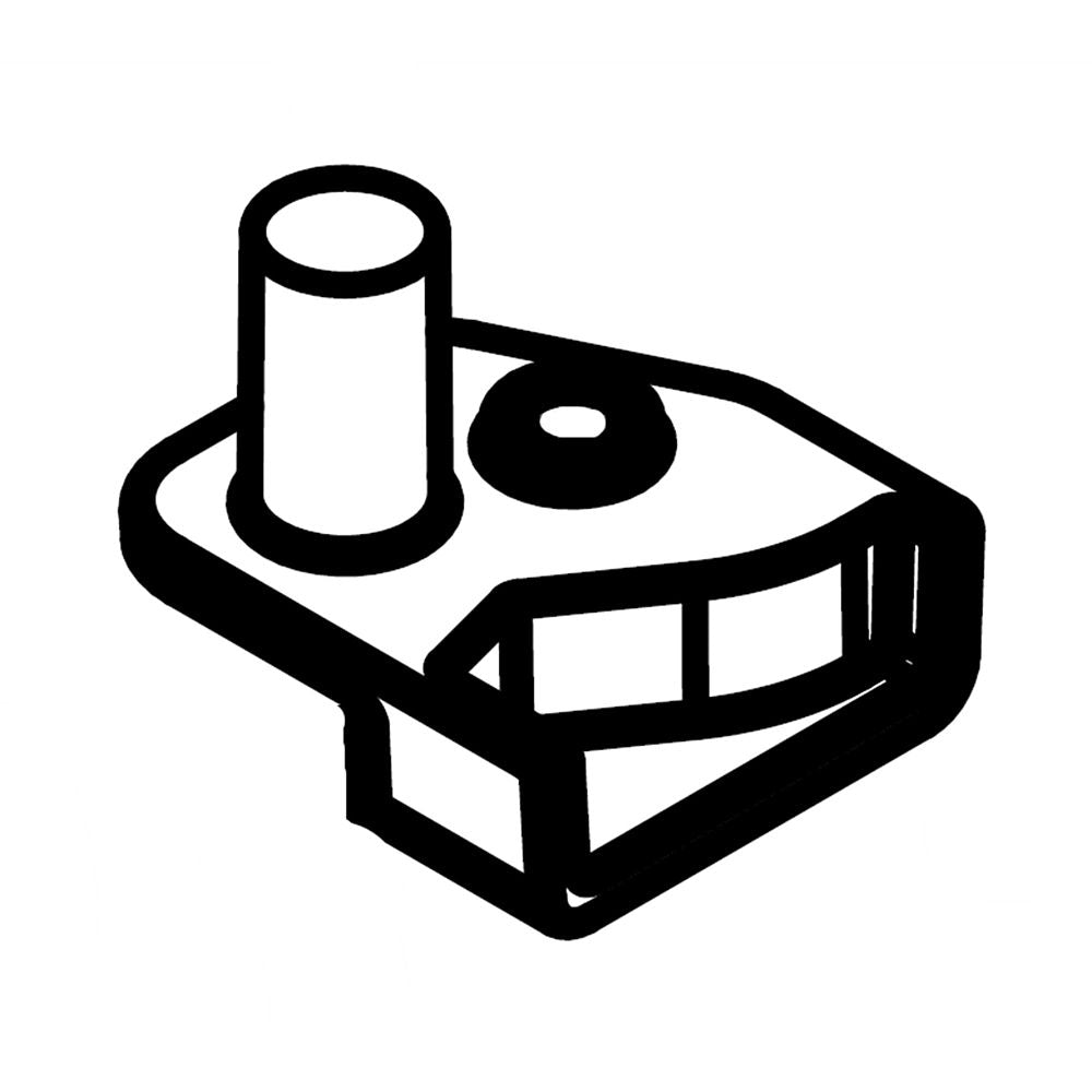 Whirlpool Part# W10486558 Door Stop (OEM)