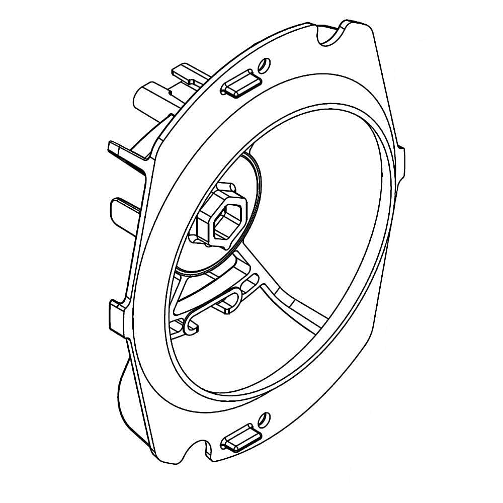 Whirlpool Part# W10574469 Scroll Fan (OEM)