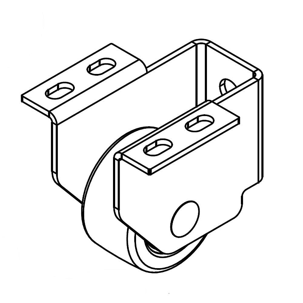 Whirlpool Part# W10720528 Cabinet Roller - Genuine OEM
