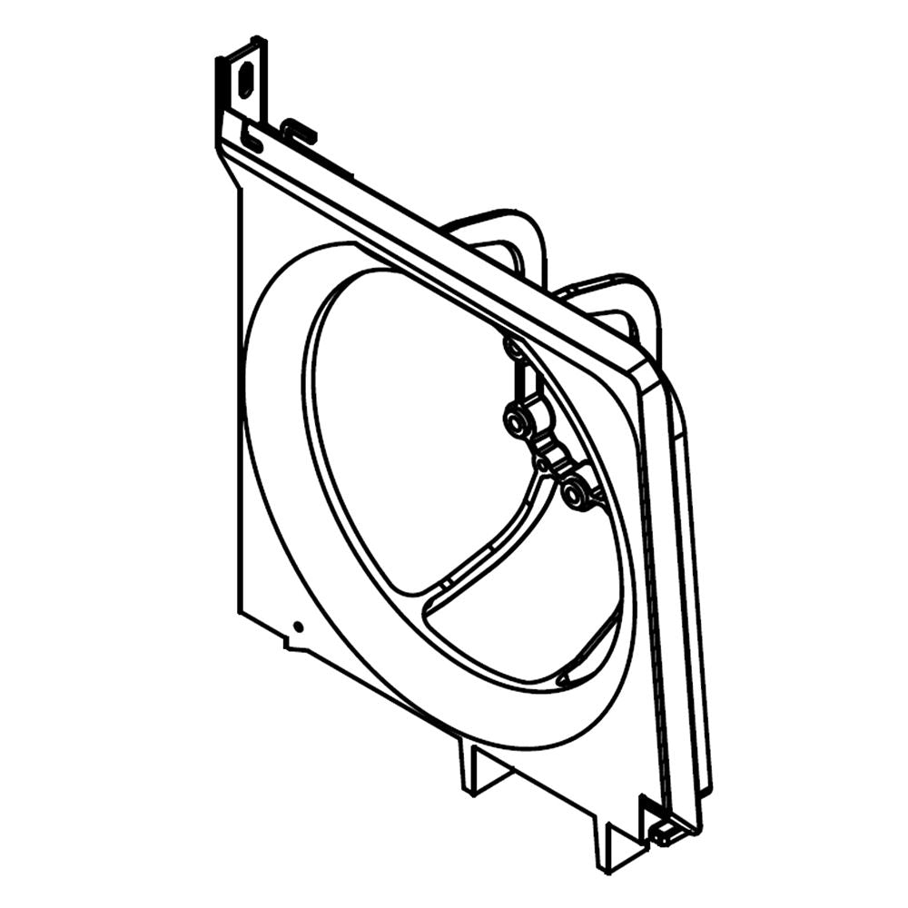 Whirlpool Part# W11438498 Air Baffle - Genuine OEM