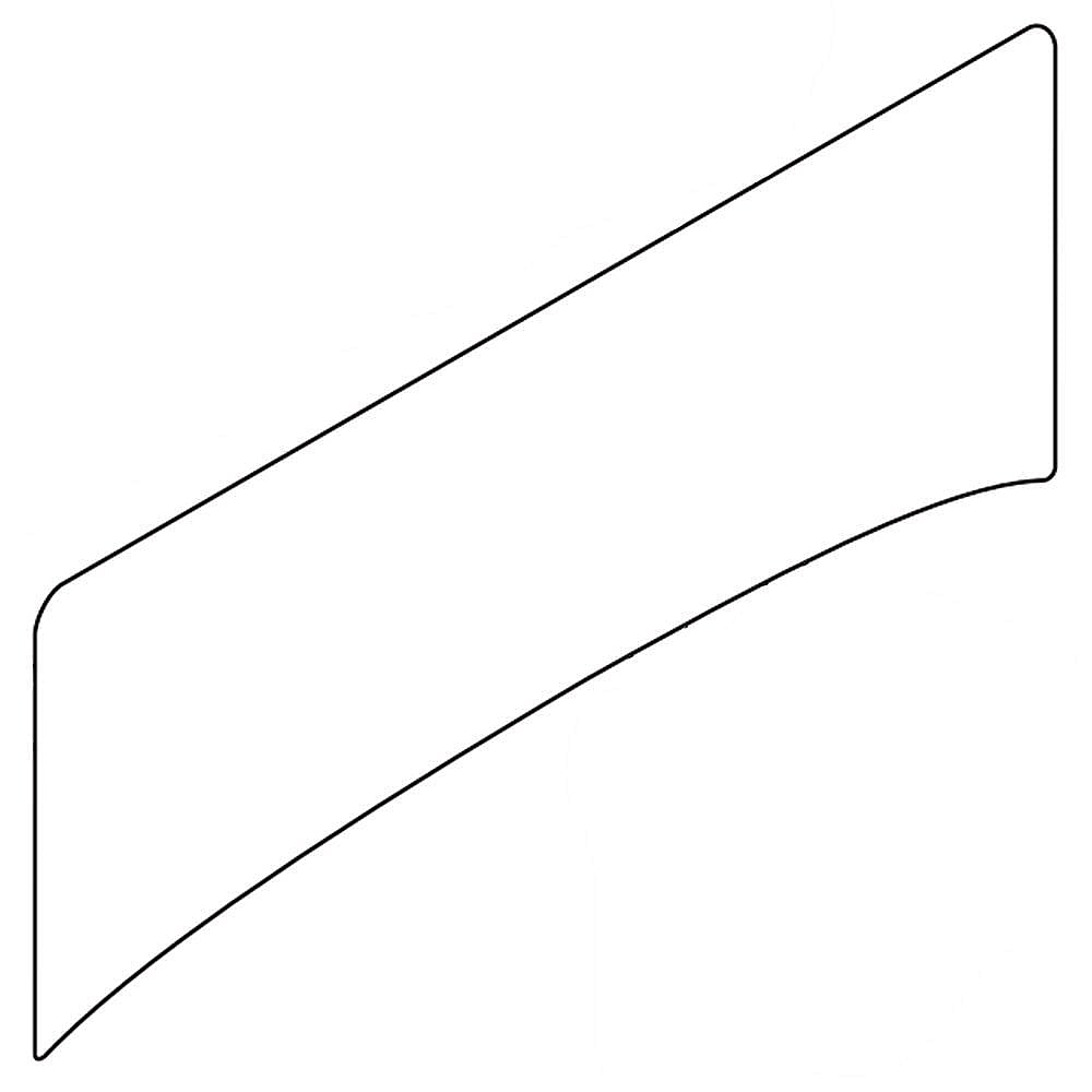 Electrolux Refrigerator Dispenser Control Overlay (White) - 240323906