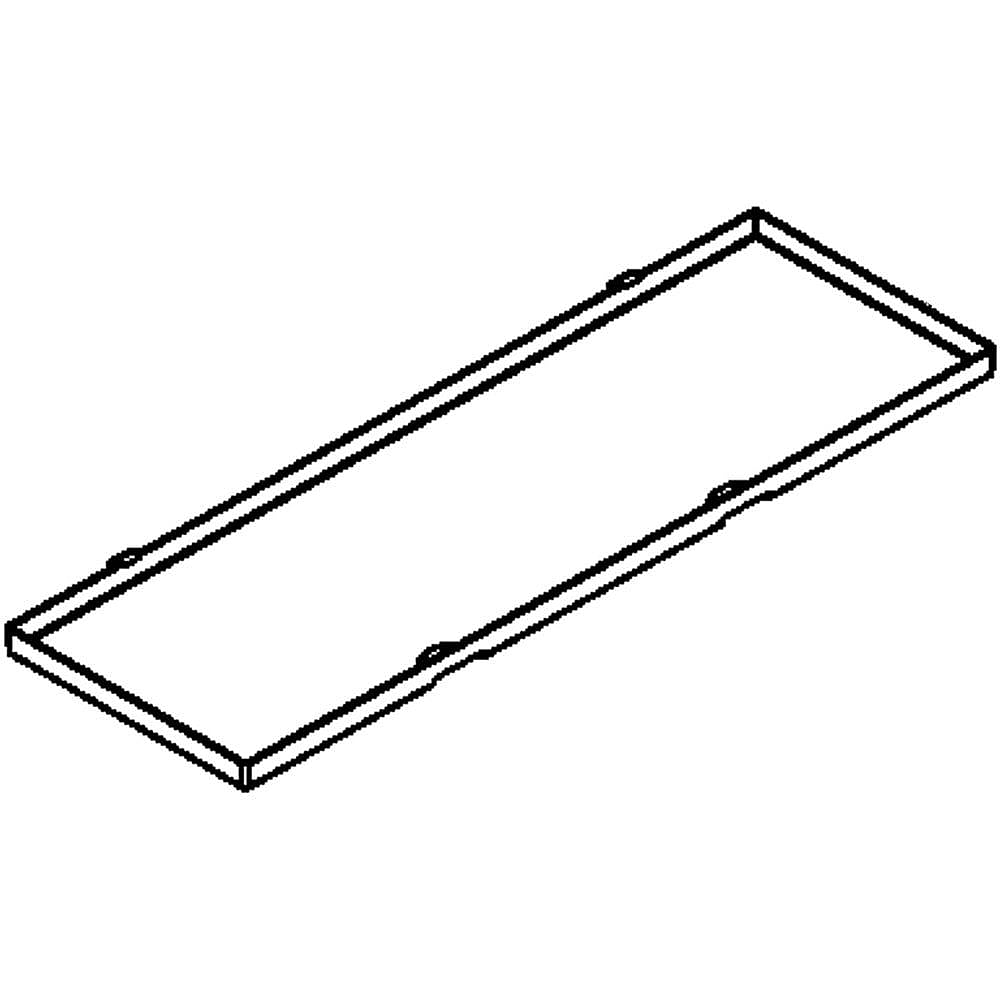 GE Refrigerator Ceiling Light Shield 36 - WR02X11245