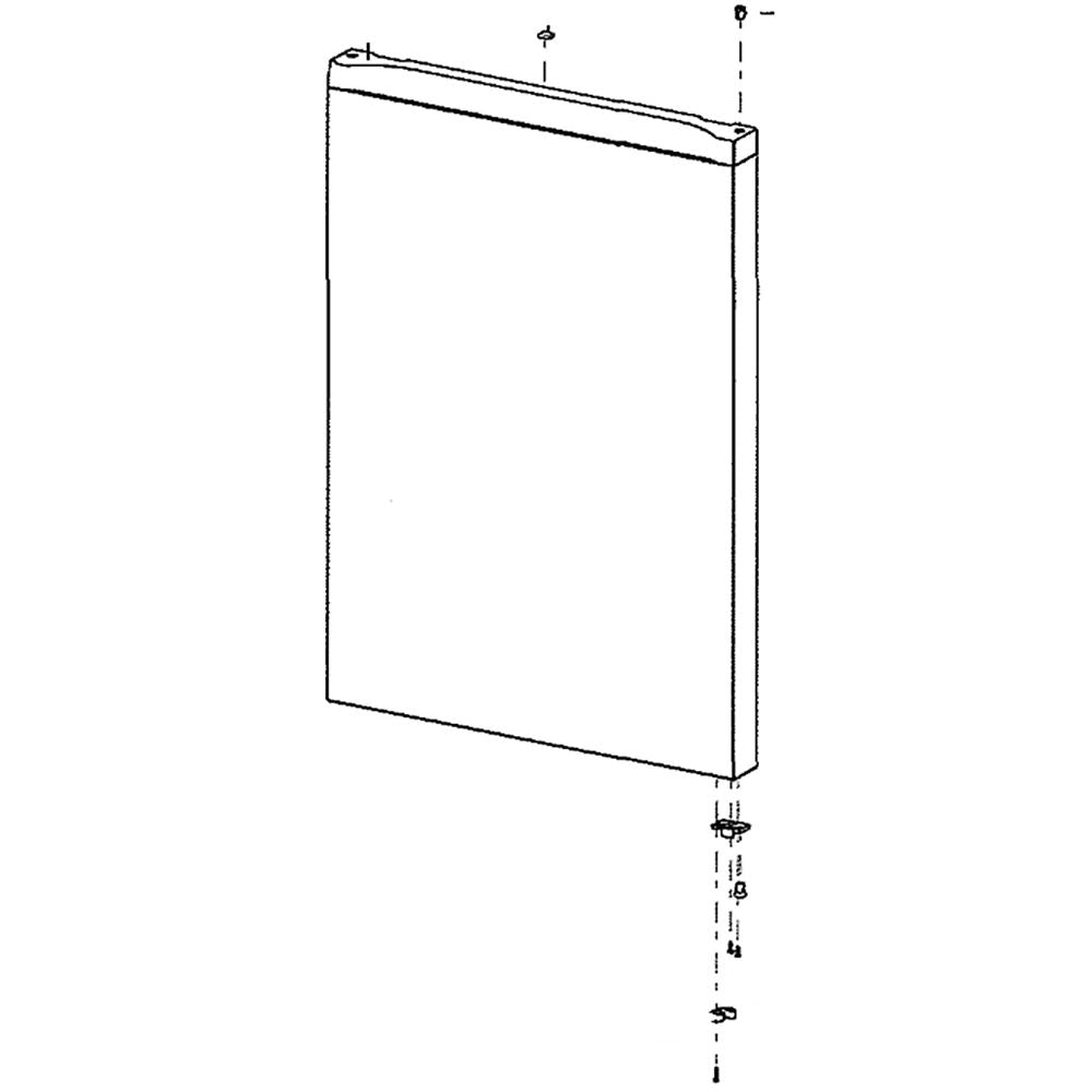Samsung Part# DA91-04685C Door Foam Assembly - Genuine OEM