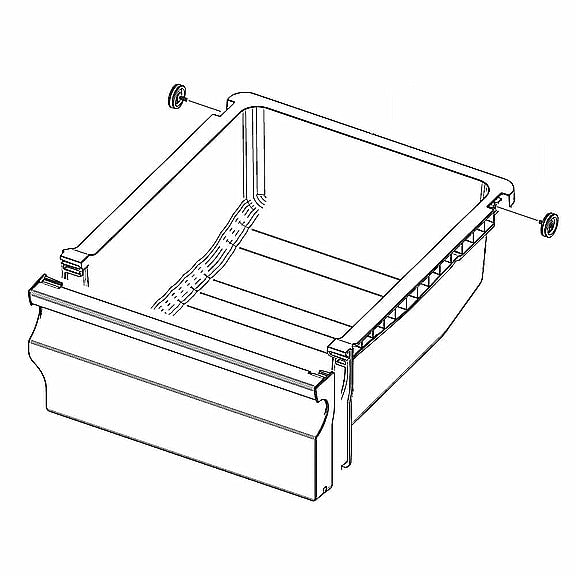 Samsung Vegetable Drawer Assembly DA97-08437H
