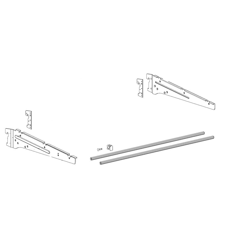 Samsung Part# DA97-13832A Shelf Hanger Assembly (Right) - Genuine OEM