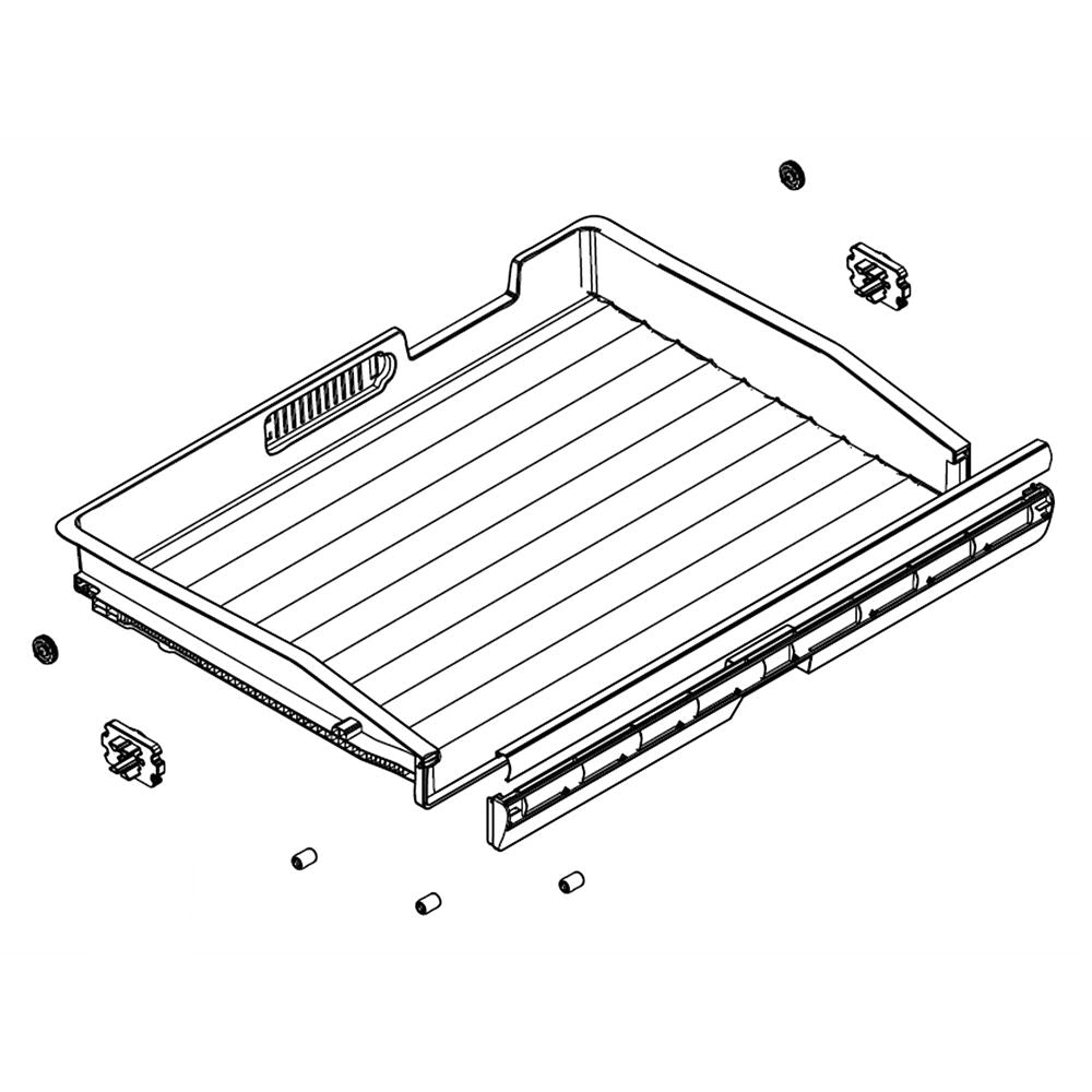 Samsung Part# DA97-14609B Pantry Drawer Assembly - Genuine OEM
