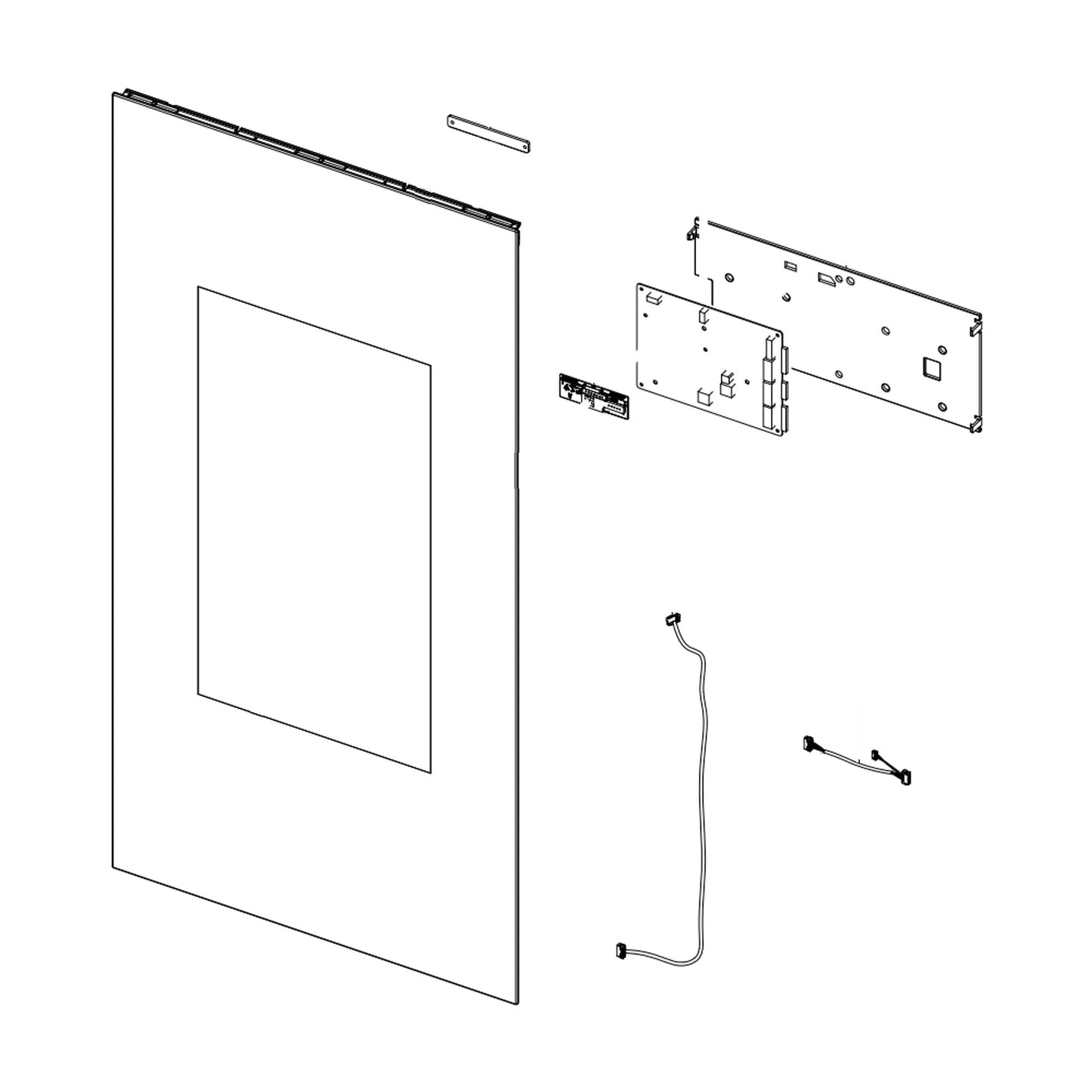 Samsung Part# DA99-04371M Custom Panel Accessory Assembly - Genuine OEM