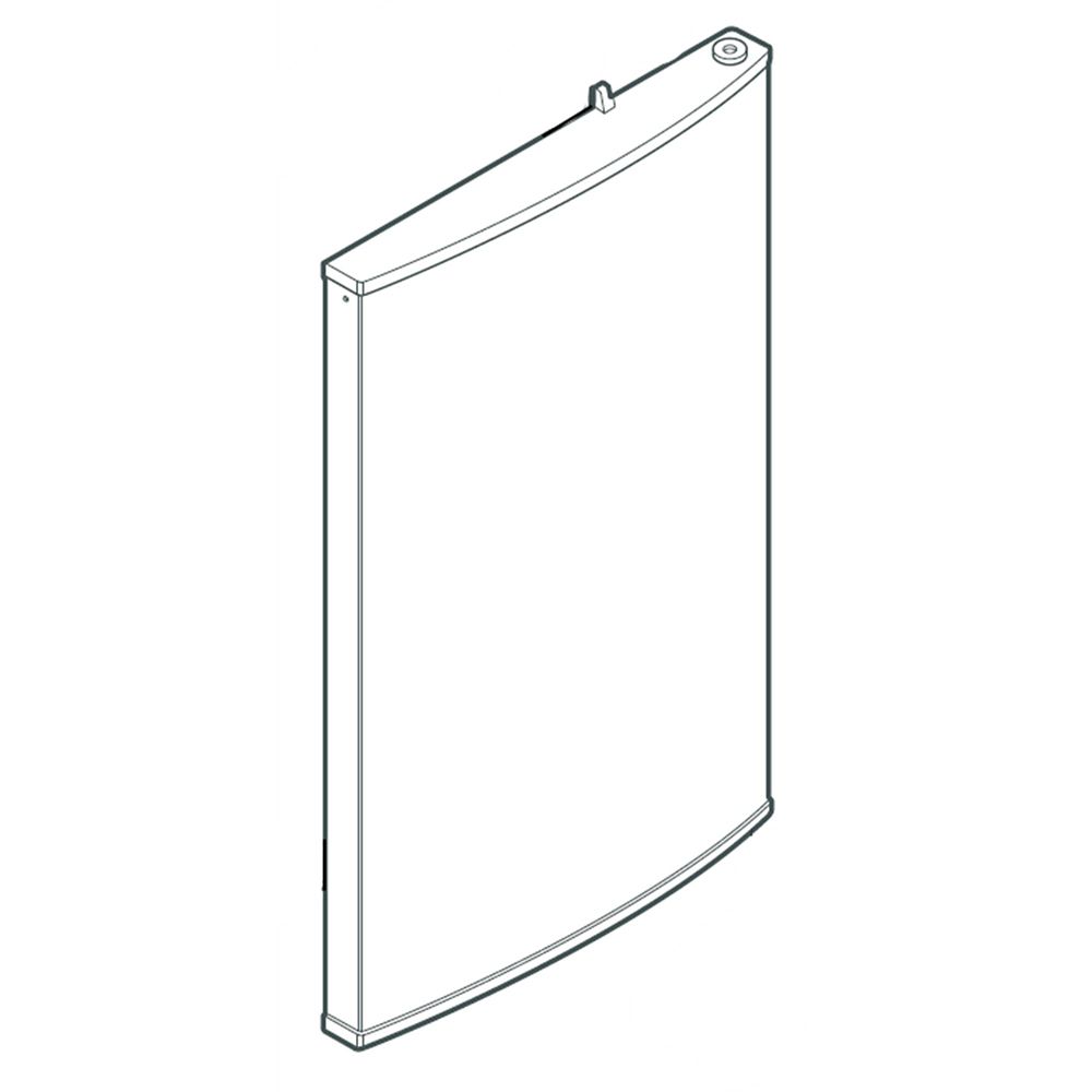 LG Part# ADD73997111 Door Assembly - Stainless (OEM)