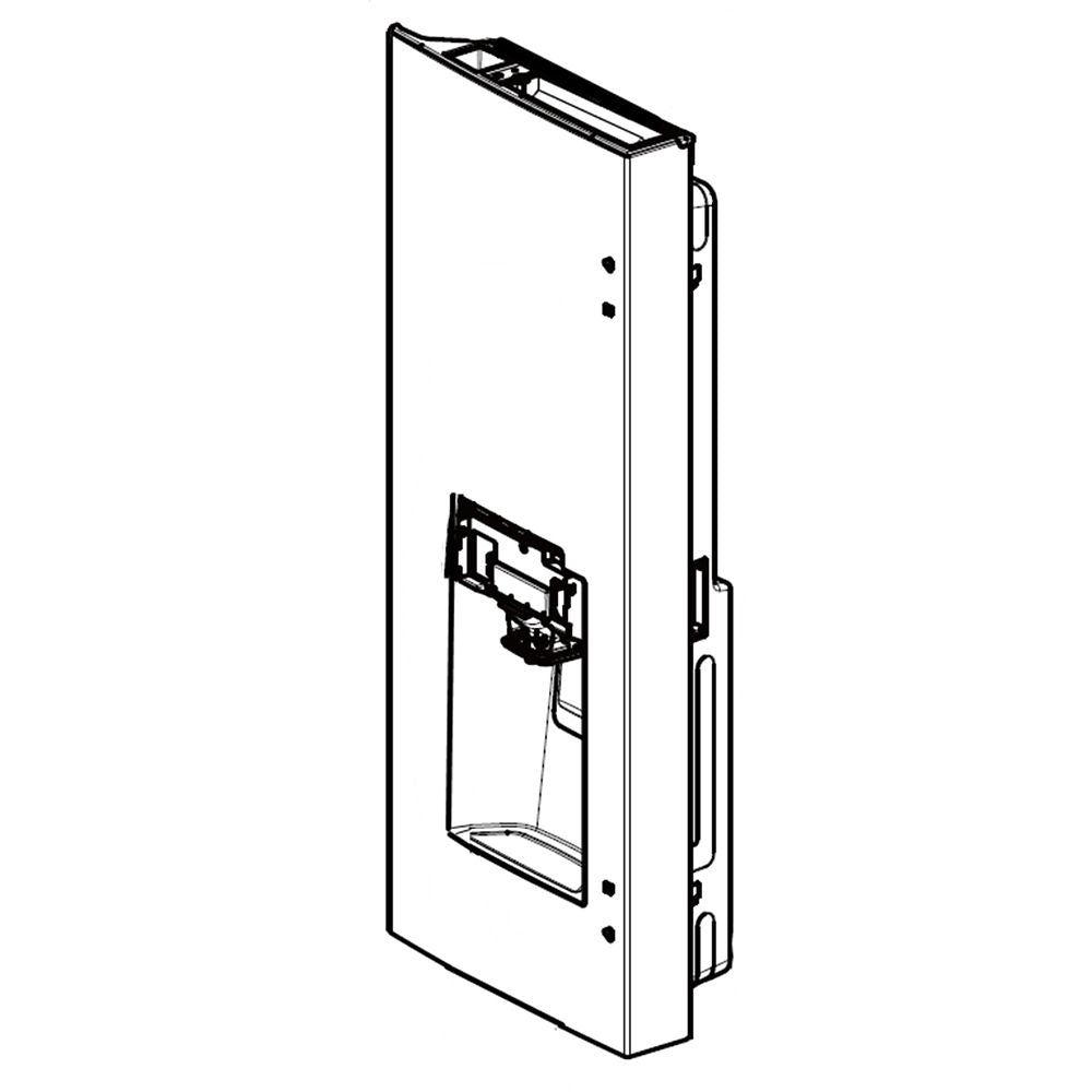 LG Part# ADD76197005 Door Foam Assembly - Genuine OEM