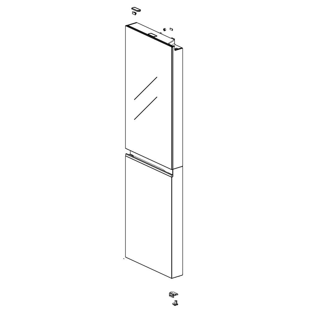 LG Part# ADD76424502 Door Foam Assembly - Genuine OEM