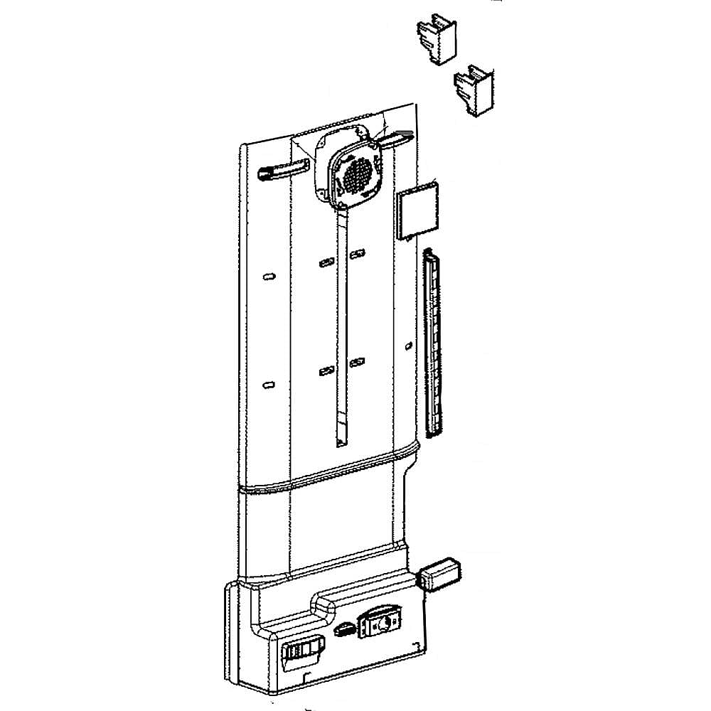 LG Part# ADJ73252223 Air Duct Cover Assembly - Genuine OEM