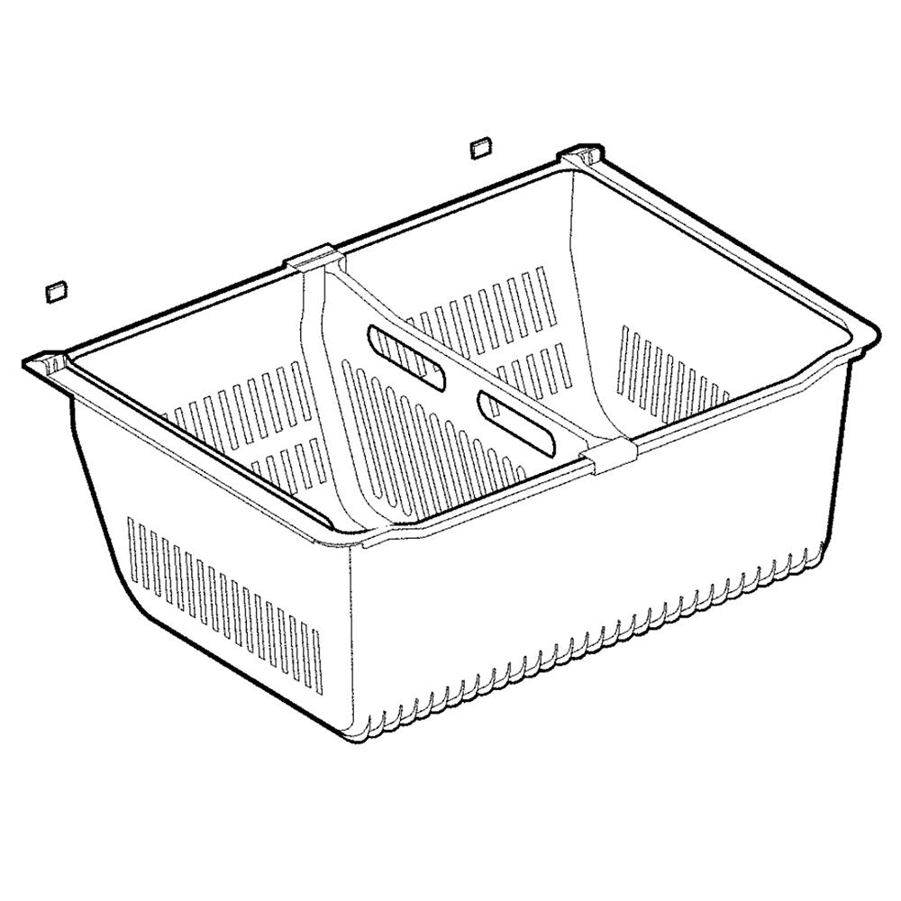 LG Part# AJP72909907 Drawer Tray Assembly - Genuine OEM