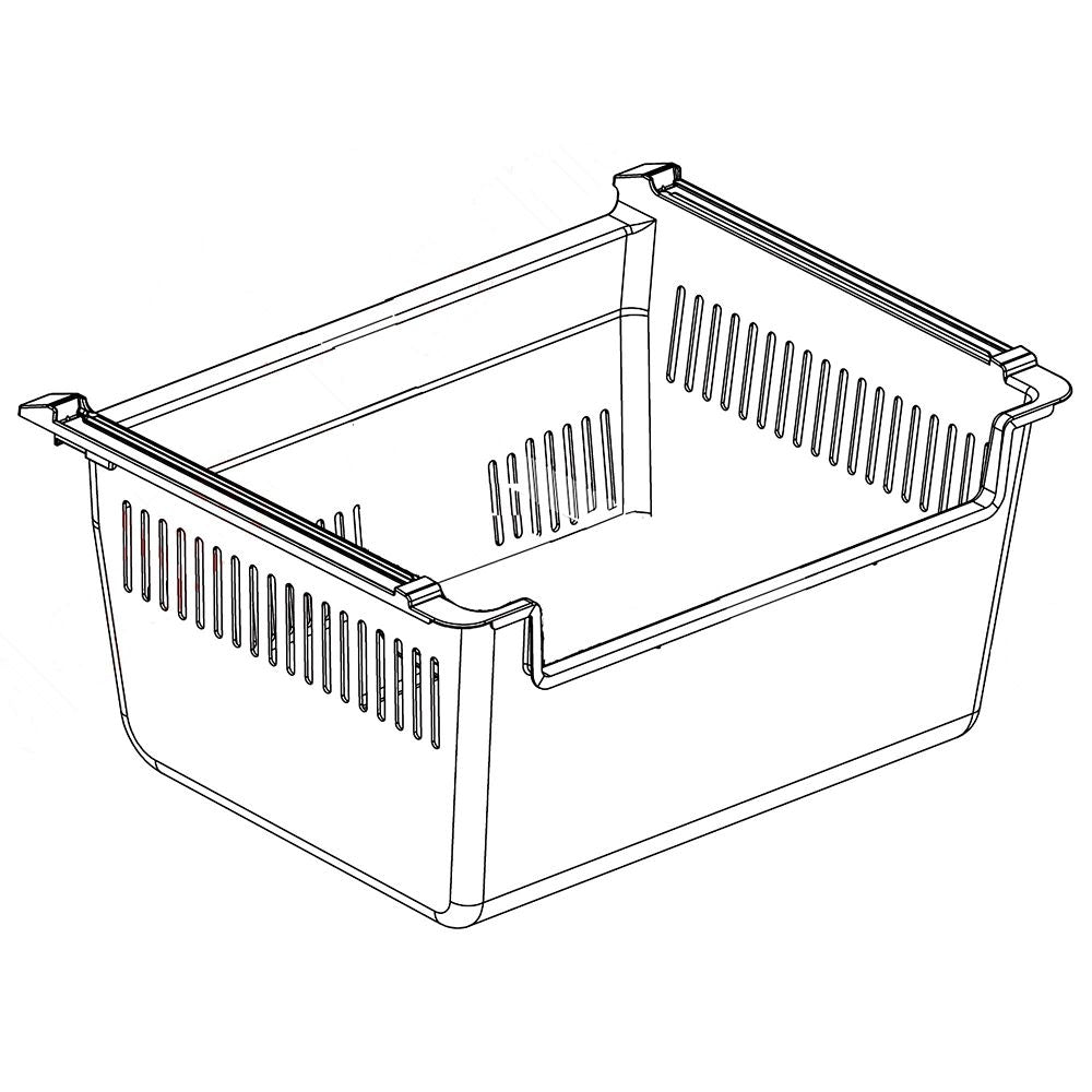 LG Part# AJP73895501 Drawer Assembly (Freezer) - Genuine OEM