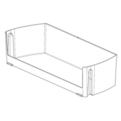 LG Refrigerator Door Shelf Bin - LRSOS2706S/00