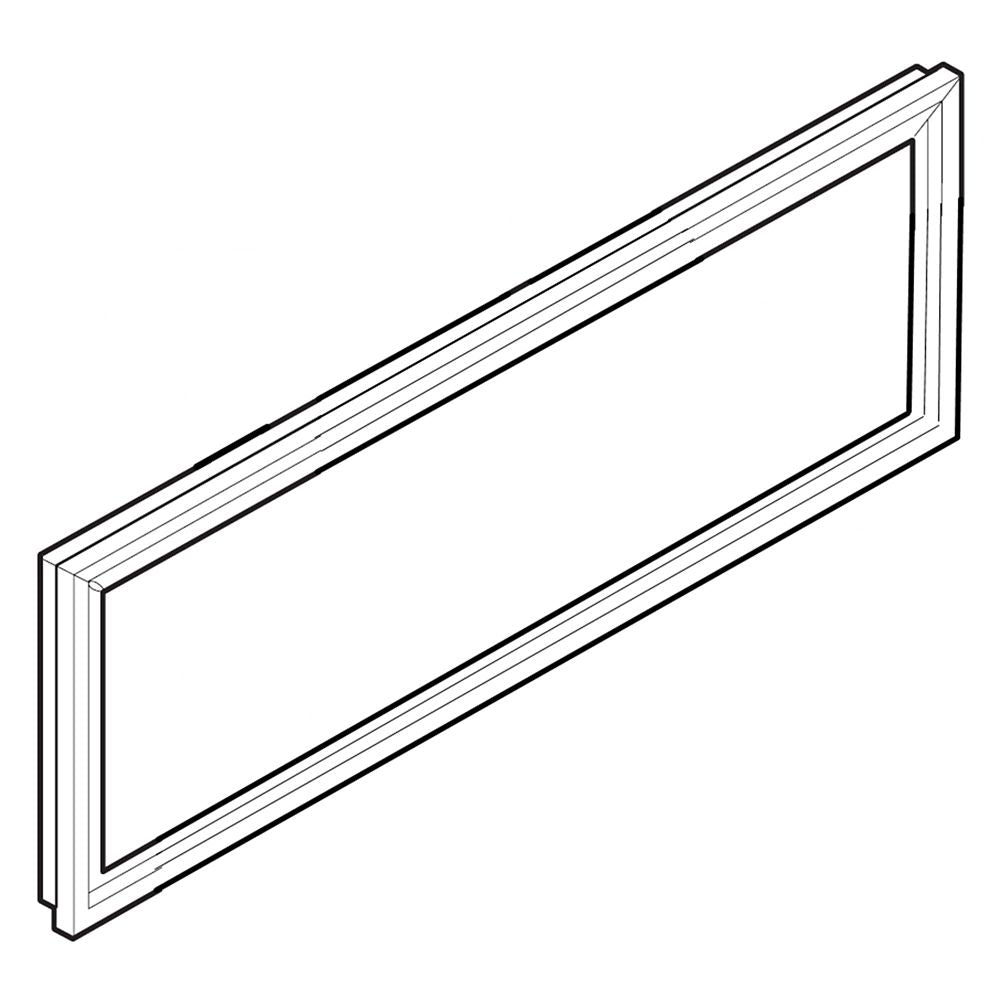 LG Freezer Door Gasket - White MDS38201428