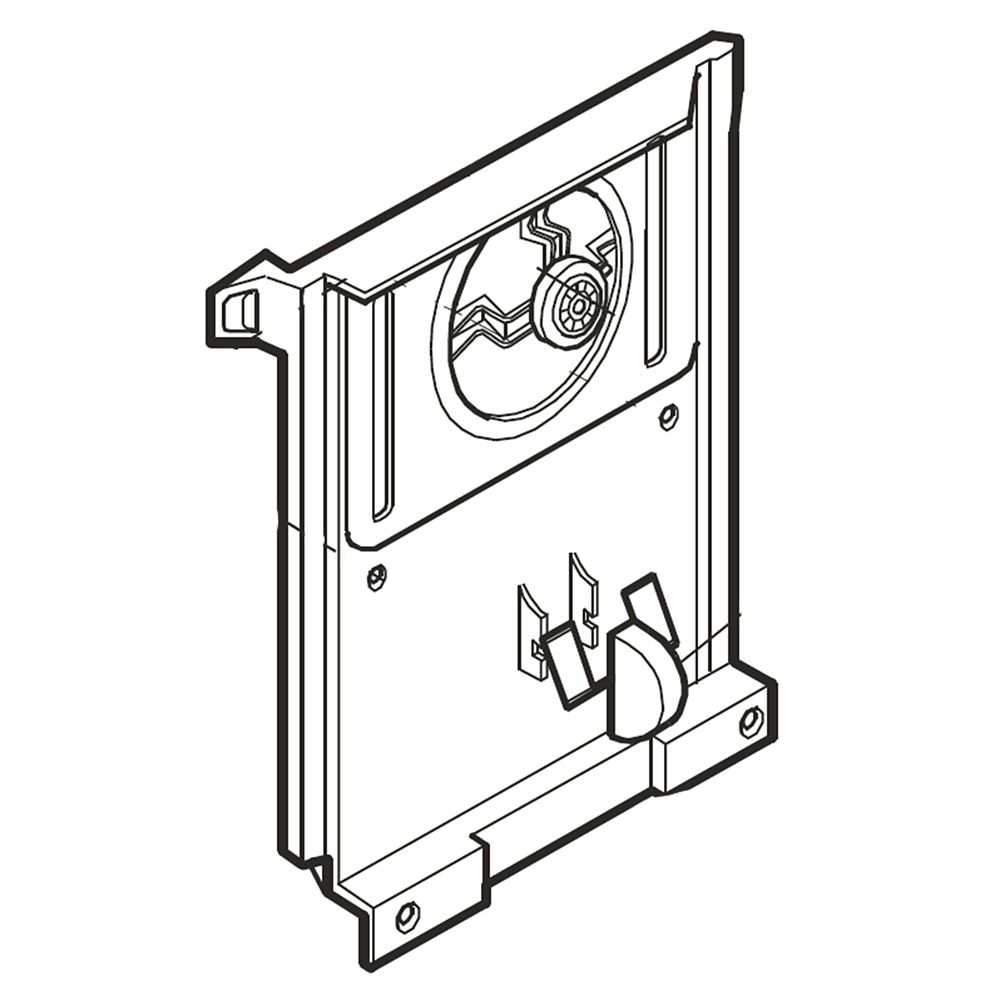 LG Part# MHN62462002 Freezer Shroud - Genuine OEM