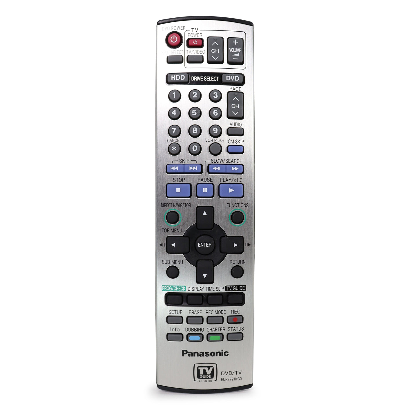 Panasonic Part# EUR7721KG0 Remote Control (OEM)