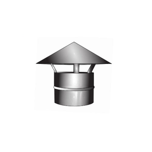 Deflect-o Part# RACA04 Raincap 4 inch (Galvanized) - Genuine OEM