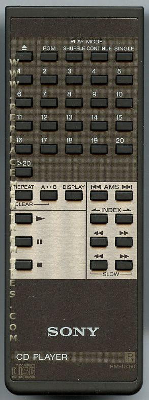 Sony Remoto Commander - RMD450