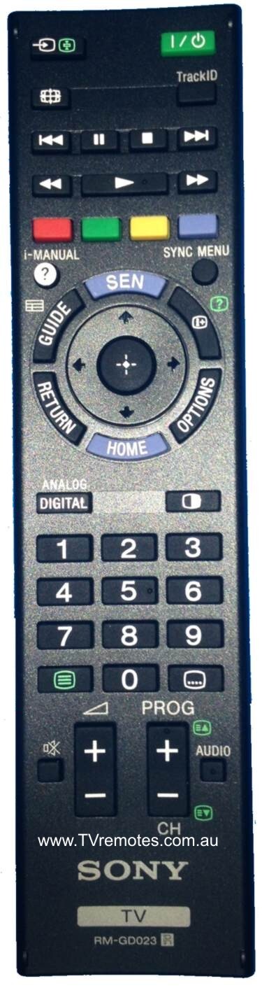 Sony Remote Control (Rm-Gd023) - 1-489-997-11