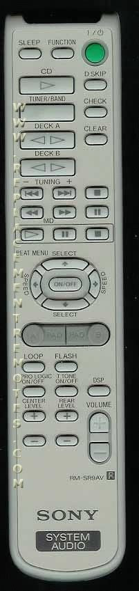Sony Remote Control - RMSR9AV