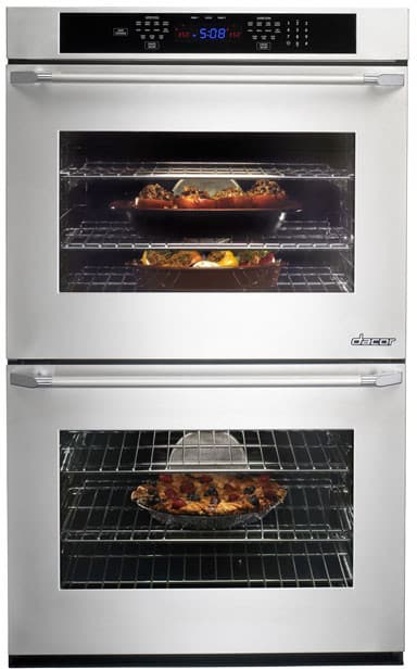 Dacor RO230S 30 Inch Double Electric Wall Oven with 4.8 cu. ft. Four-Part Pure Convection Ovens