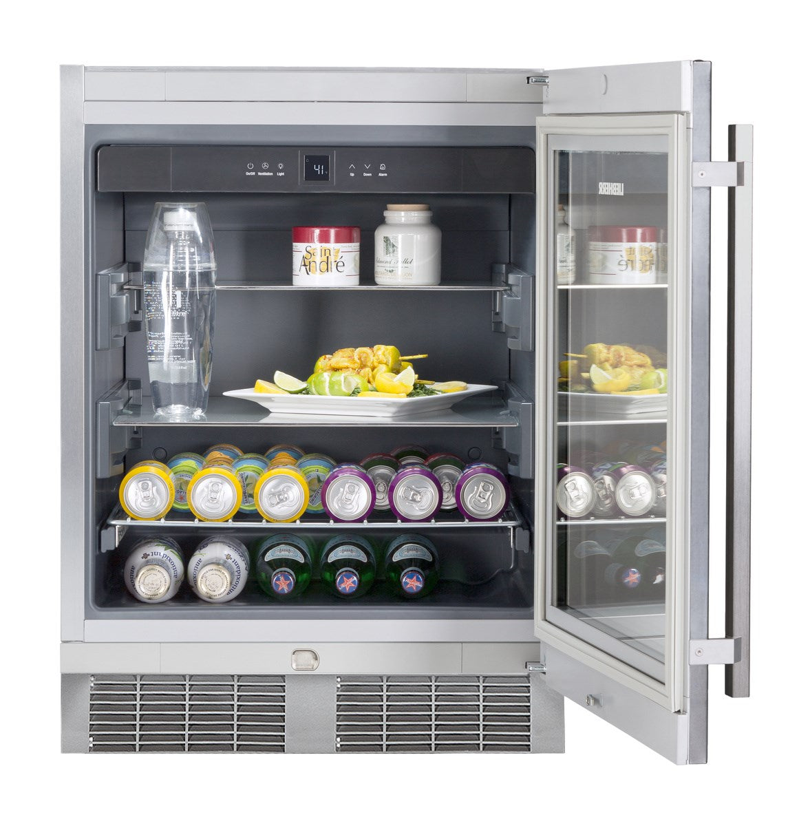 Liebherr RU510 24 Inch Built-In Undercounter Beverage Center with 3.8 Cu. Ft. Capacity