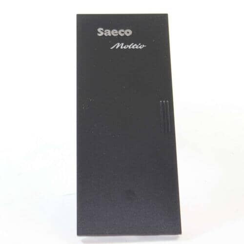 Saeco Part# 421941300923 Dump Box Front Cover (Black) - Genuine OEM