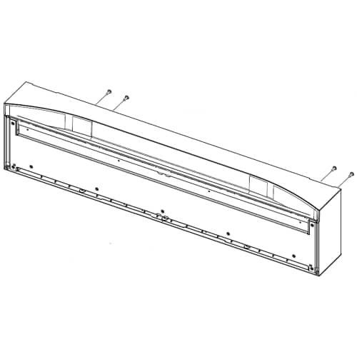 Samsung Part# DA82-03364W Packing Door Assembly (Middle) - Genuine OEM