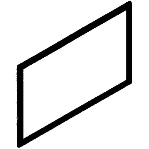 Samsung Part# DA97-12522F Door Gasket Assembly - Black (OEM)