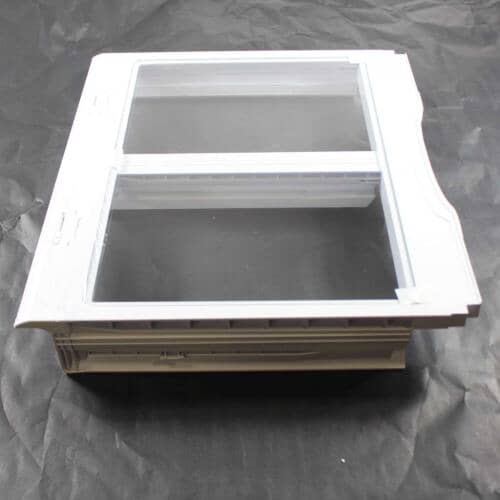 Samsung Refrigerator Vegetable Drawer Shelf Cover RF220NCTASG/AA