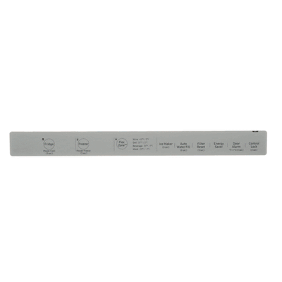Samsung Refrigerator Drawer Touchpad Control Assembly RF23M8070SR/AA